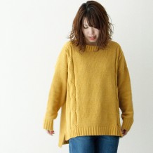 【inthegroove,】モールニットプルオーバー
