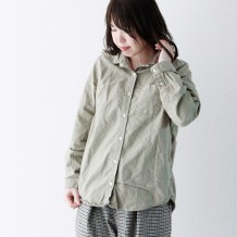 【inthegroove,】オックス製品染めシャツRG
