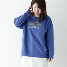 【inthegroove,】インレー裏毛プリントカットソー